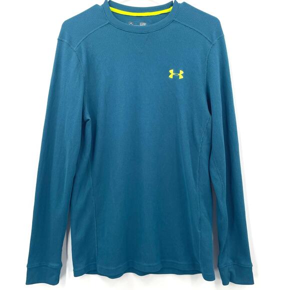 Under Armour Other - Under Armour Men's Loose Fit Cold Gear Waffle Knit Base Layer Shirt, Sz. S